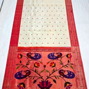 Rajputana – Handmade Typical Pure Silk Paithani