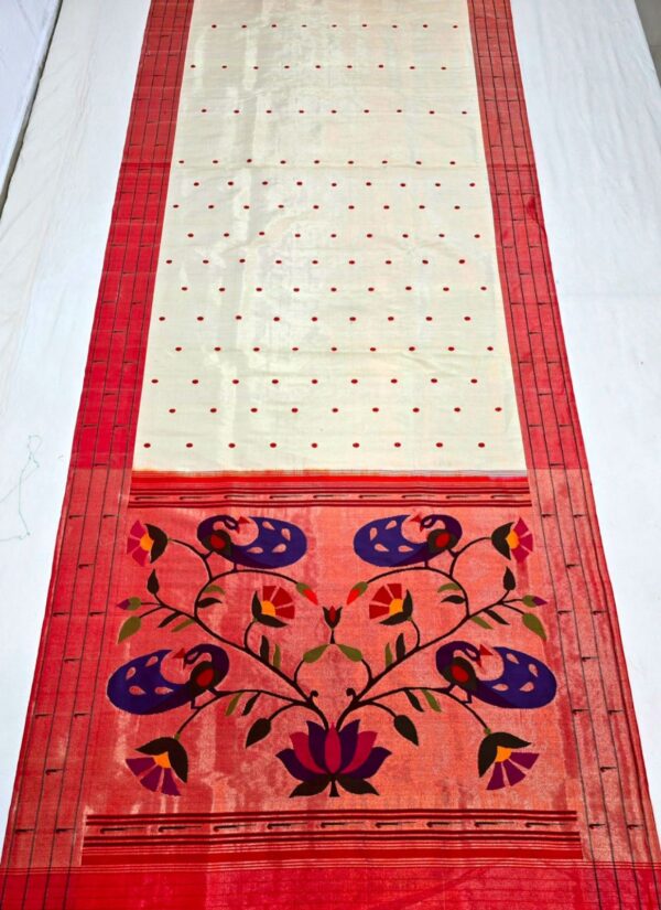 Rajputana – Handmade Typical Pure Silk Paithani