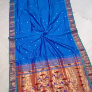 Rajputana – Handmade Typical Pure Silk Paithani