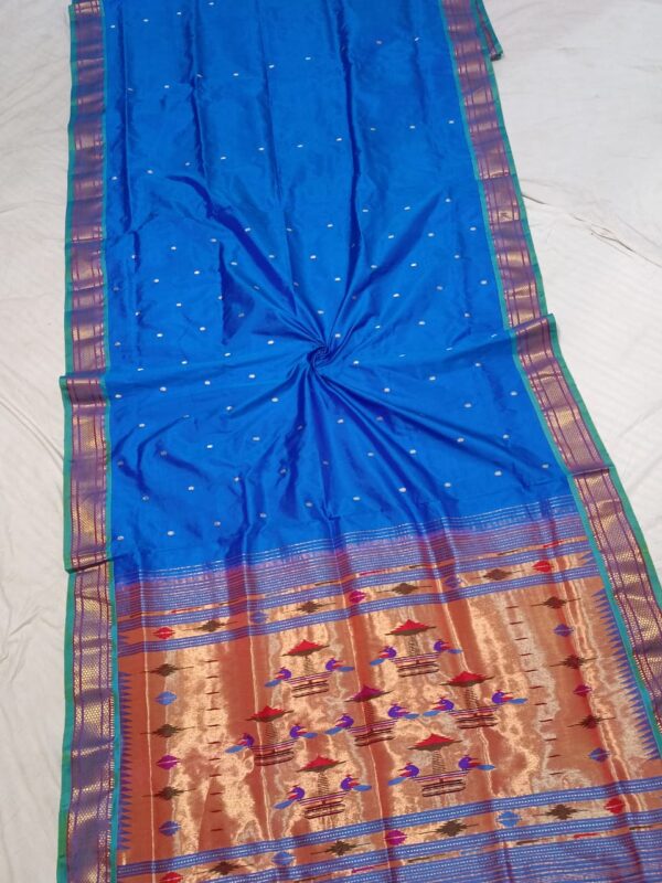 Rajputana – Handmade Typical Pure Silk Paithani